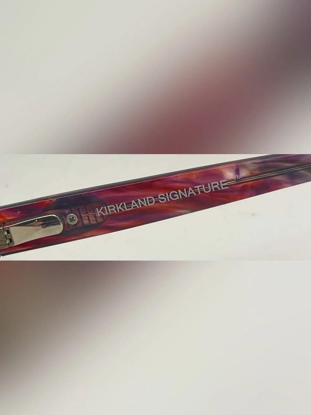 Kirkland Signature Mission Valley KS488 Purple Oval Sunglasses Frames Only